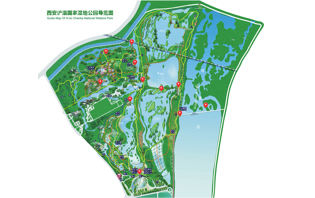 属内陆河流湿地,具有中国西北地区河口湿地的典型特征,是浐灞生态区