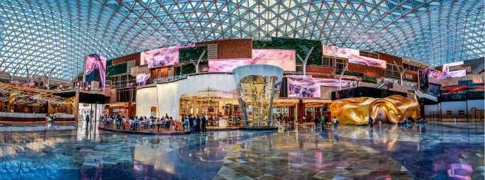 美狮美高梅视博广场天幕