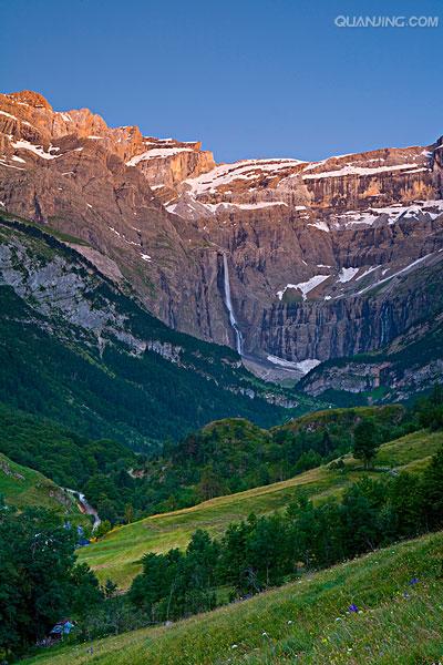 欧洲西南部山脉.