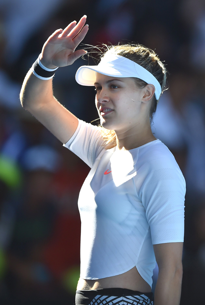  p>尤金妮·布沙尔(eugenie bouchard),1994年2月25日出生于 a target