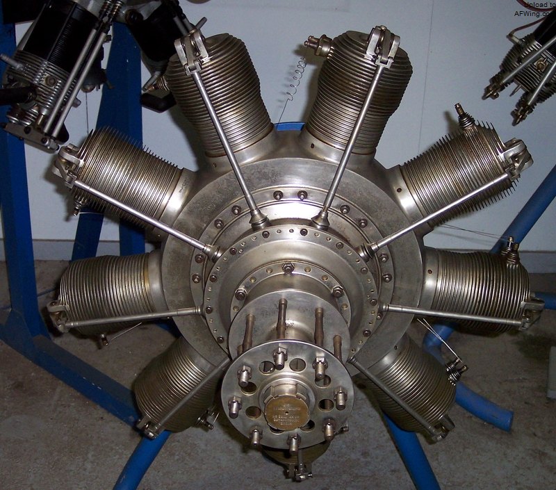 旋转汽缸星型气冷发动机