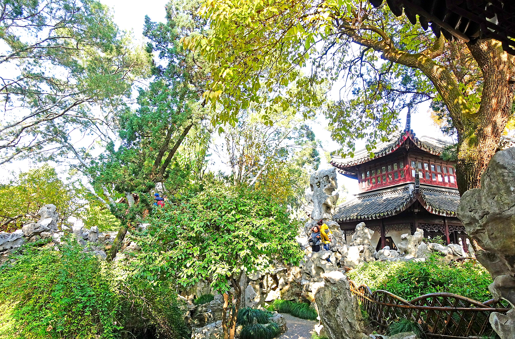 苏州狮子林景区