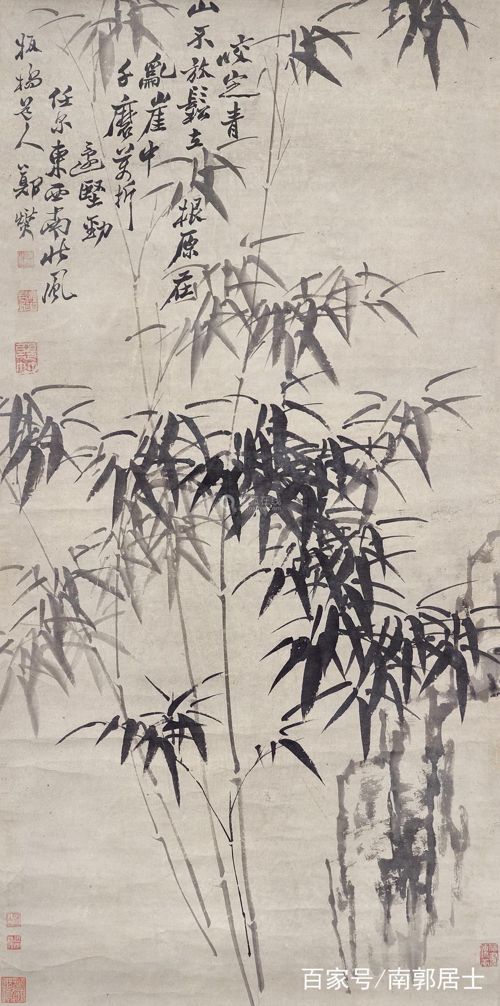 咬定青山不放松，郑板桥励志诗《竹石》赏析_百科TA说