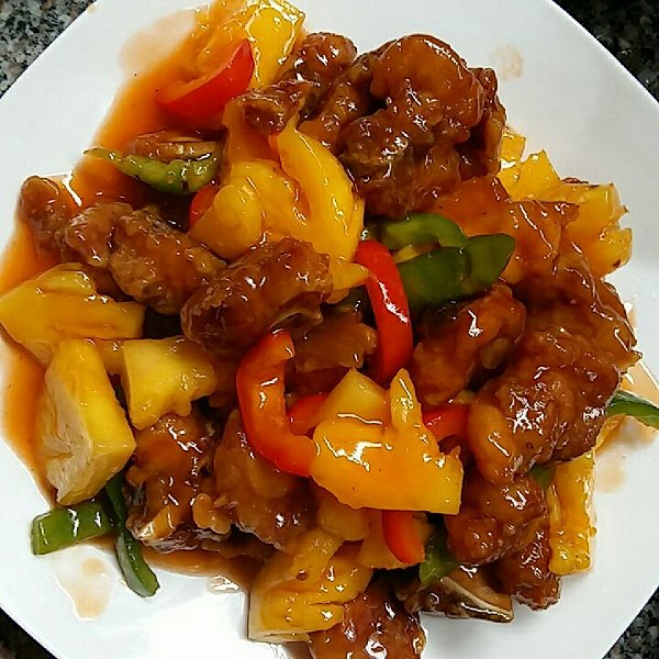 酸甜菠萝排骨