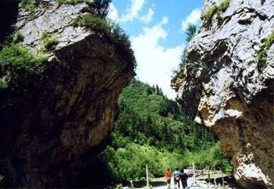  p data-id="gnvg4dnzz7">石门沟天祝三峡国家级森林公园中,公园占地
