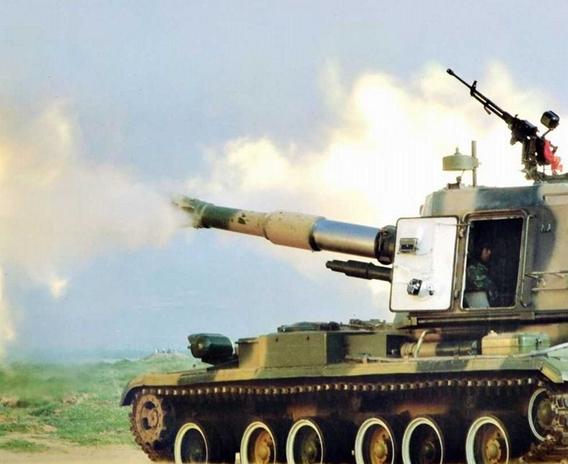 80年代研制定型的155毫米 a target="_blank" href="/item/牵引火炮