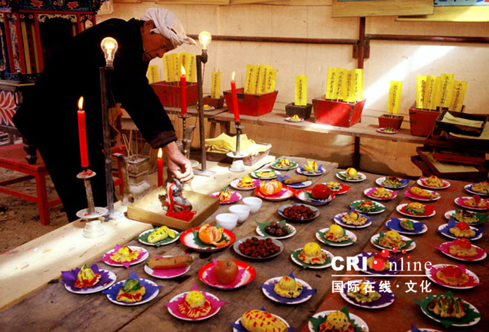  p>打醮,道士设坛为人做法事, a target="_blank" href="/item/求福禳