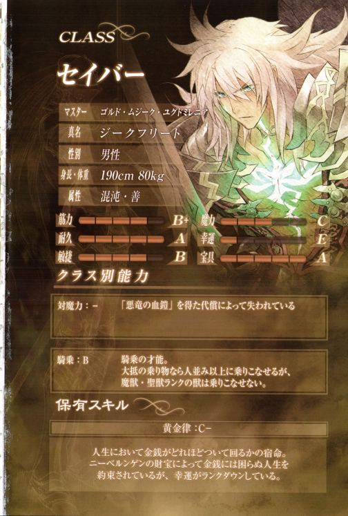 齐格飞（小说《Fate/Apocrypha》及其衍生作品中的角色）_百度百科