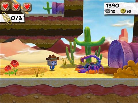  p>《折纸怪兽》是一款经典的3d休闲游戏,是精美可爱画风的跳跃过关