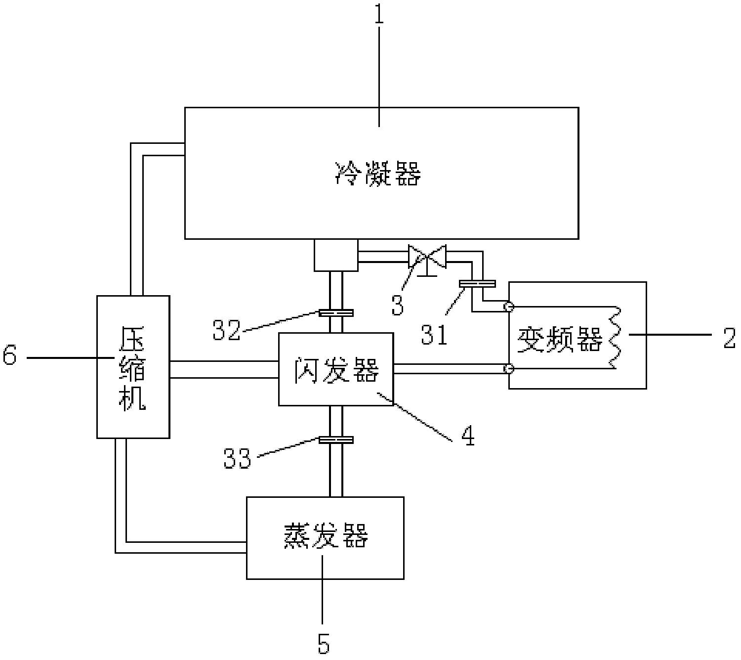 空调器,空调器的冷却系统及冷却方法