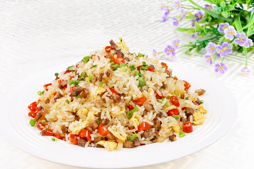 芹菜牛肉炒饭