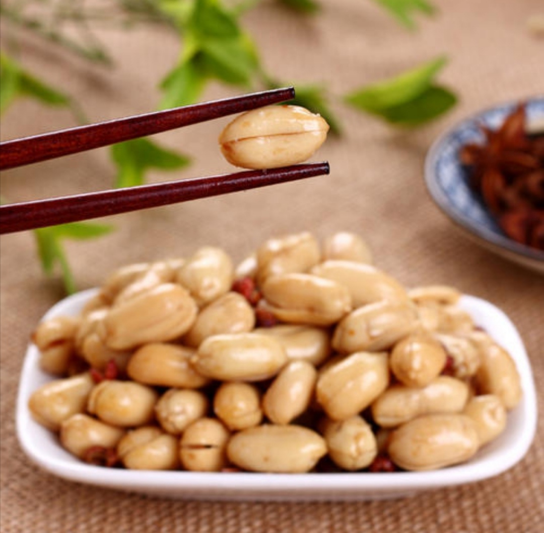 椒盐烤花生米