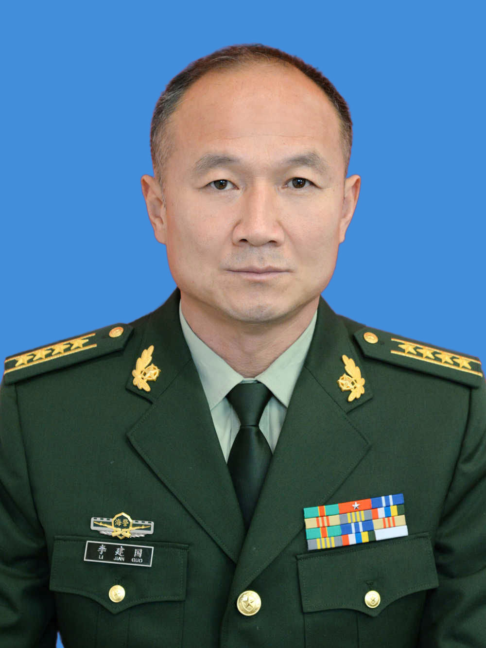 曾任武警部队海警总队福建支队大校支队长