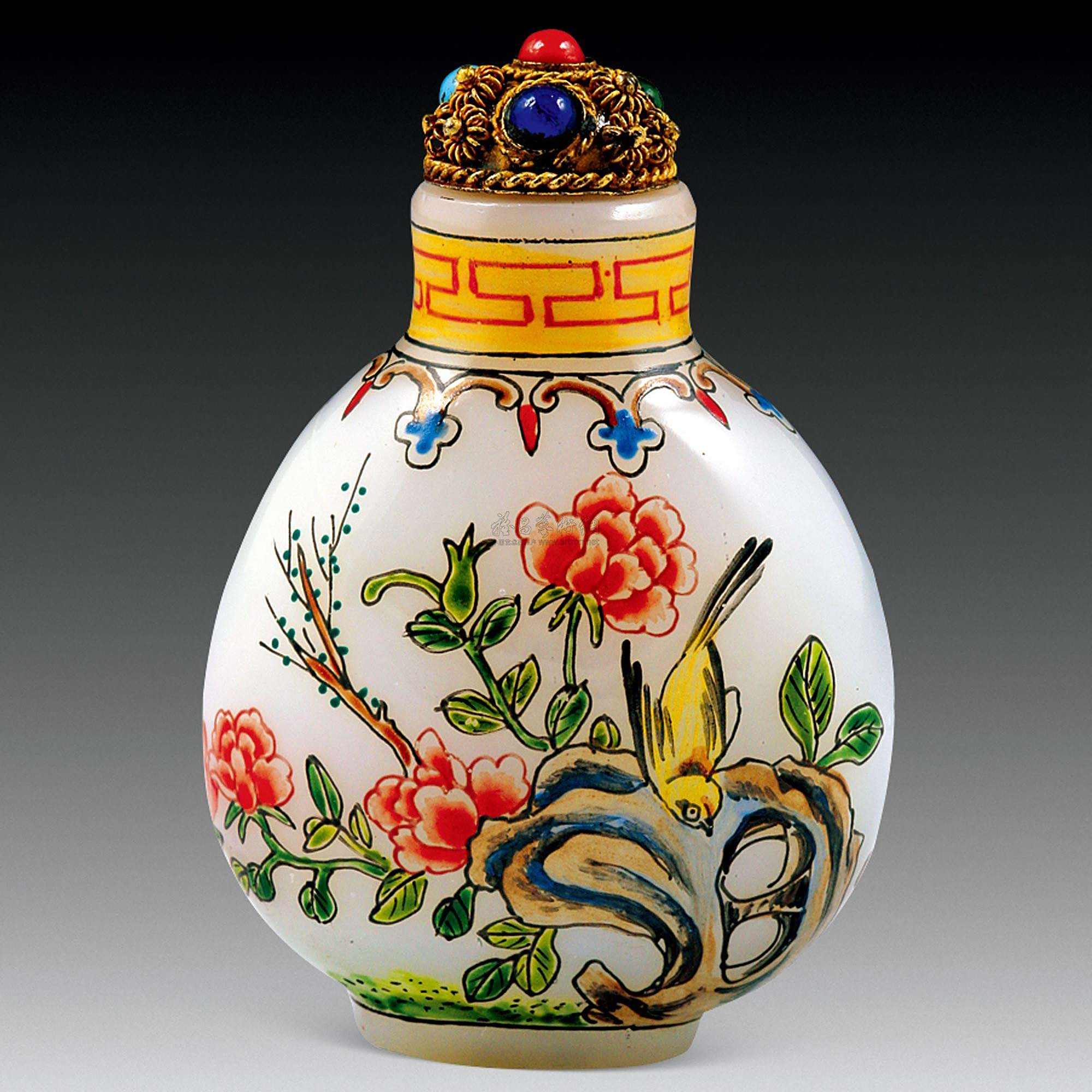 鼻烟壶（盛鼻烟的容器）_百度百科