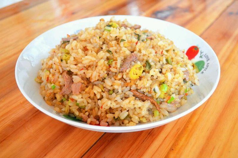 泡椒牛肉炒饭
