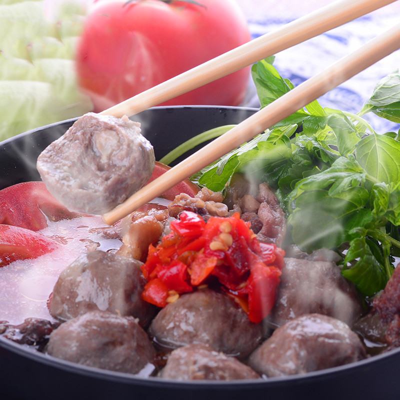 新牛肉丸子火锅
