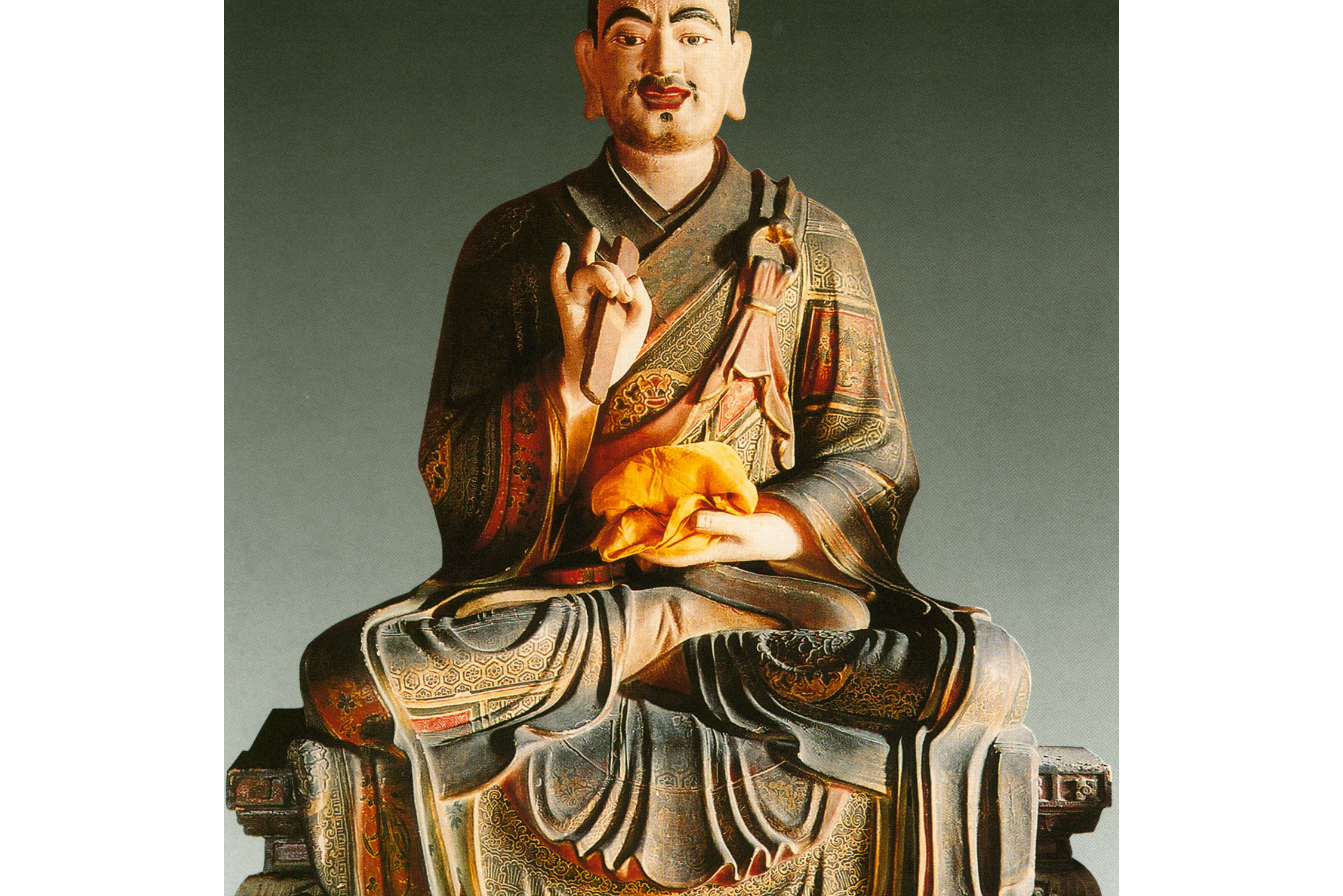  p data-id="gnwskmqpju">长眉罗汉又称阿氏多尊者,传说出生时就有两