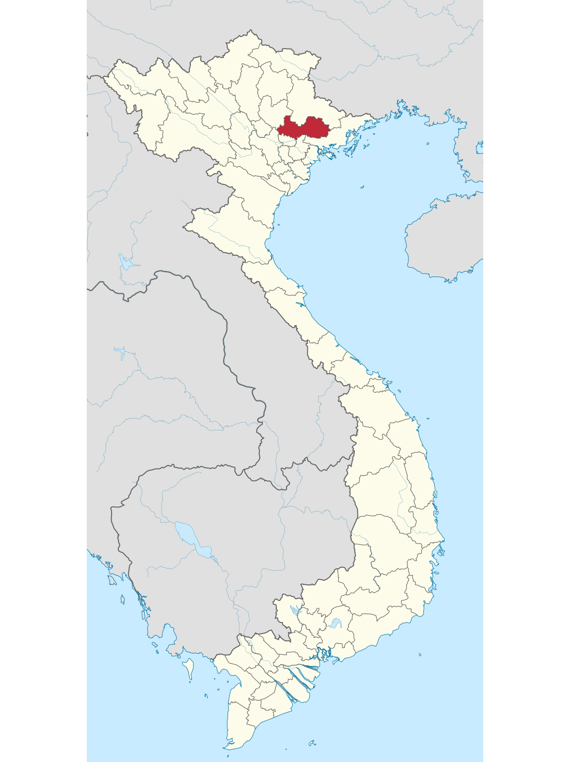 t   nh b   c giang/省北江)是越南东北部的一个省,位于首都 a target