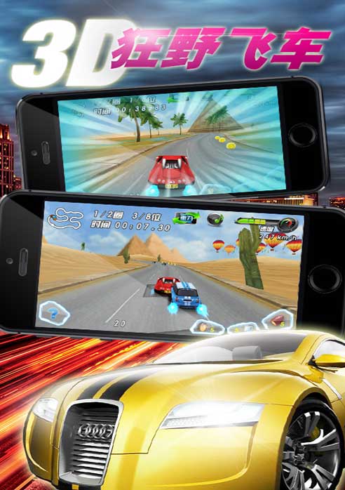 3d狂野飞车