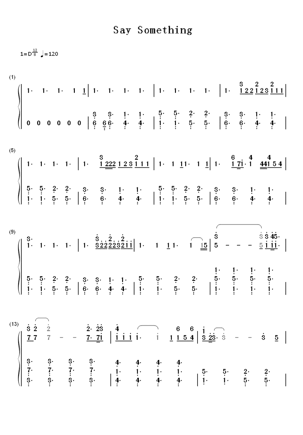  p>《say something》是美国乐队a great big world演唱的一首歌曲