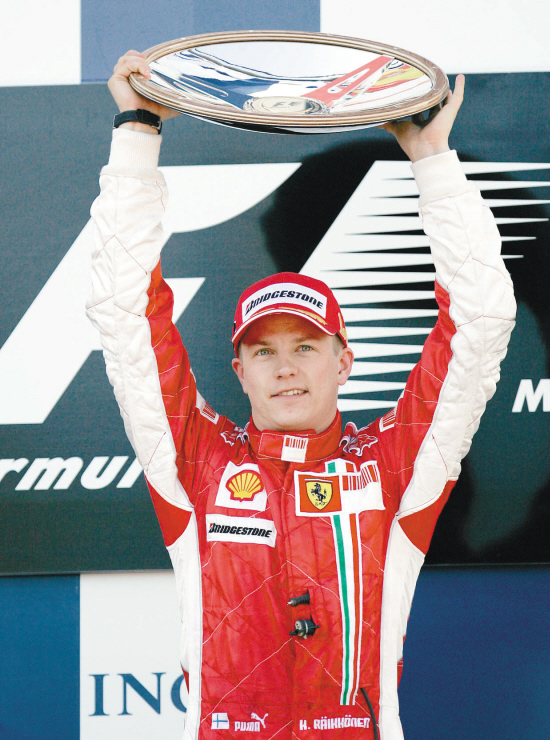  p>基米·莱科宁(英文:kimi raikkonen),1979年10月17日出生于艾斯堡