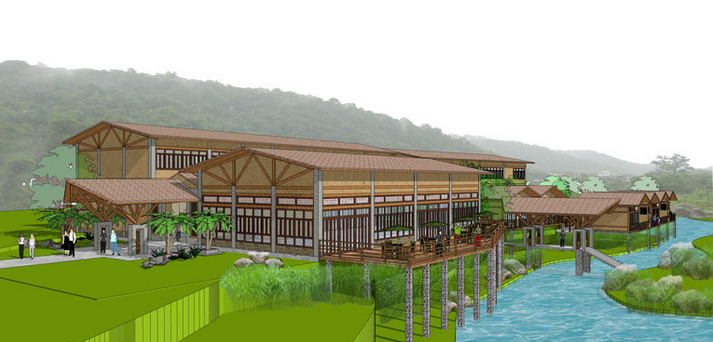  p>怀集岳山温泉度假村位于怀集县蓝钟镇双兴村,背靠三岳自然保护区