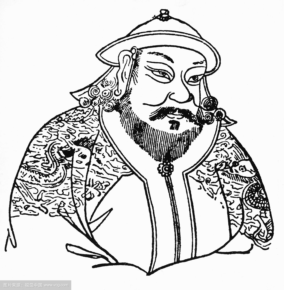  p>元世祖孛儿只斤·忽必烈(1215年9月23日—1294年2月18日),蒙古族