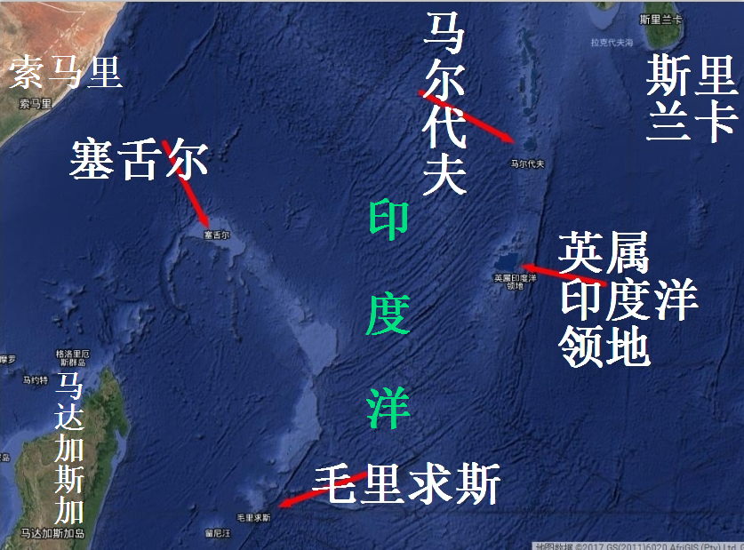 英属印度地图高清图片