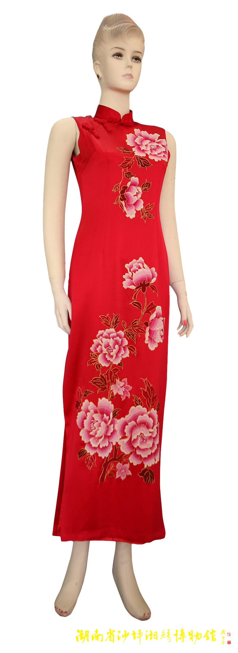 湘绣《旗袍》