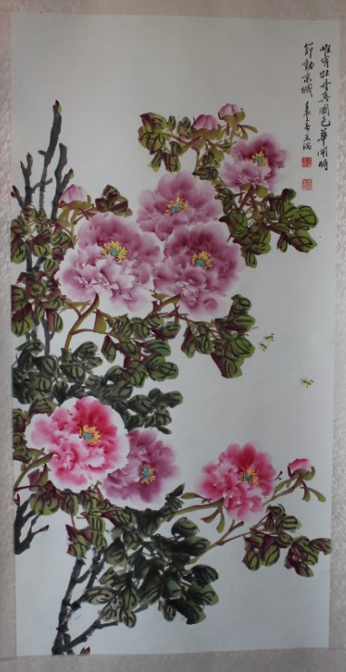  p>王瑞, 1987年生于牡丹之乡,书画之乡——山东菏泽,山东省美术家