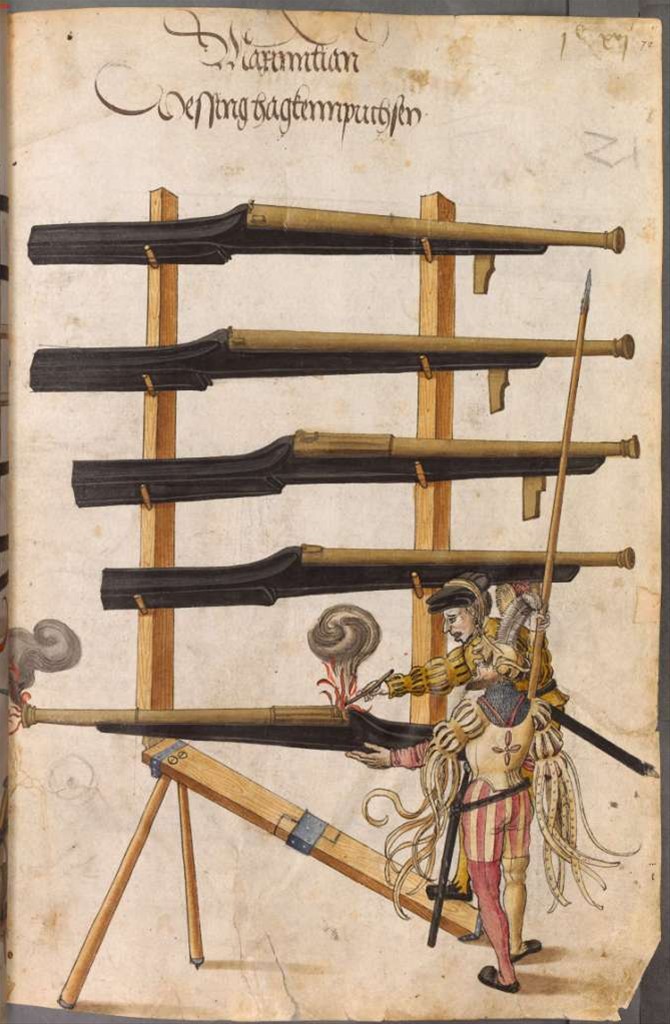 门枪是最早的金属管形<a target="