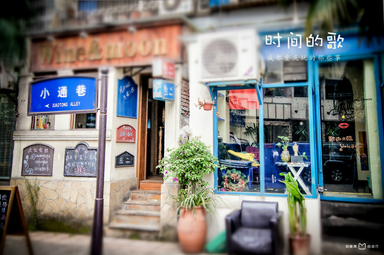  p>小通巷是成都众多"慢生活"的小巷之一,一幢幢灰色的老式楼房,构成
