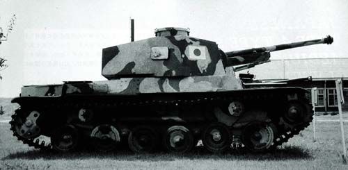  p>三式中型坦克(英文:type 3  medium tank,又称:三式中战车,chi-nu