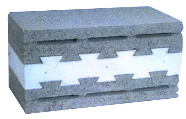 eps复合自保温砌块