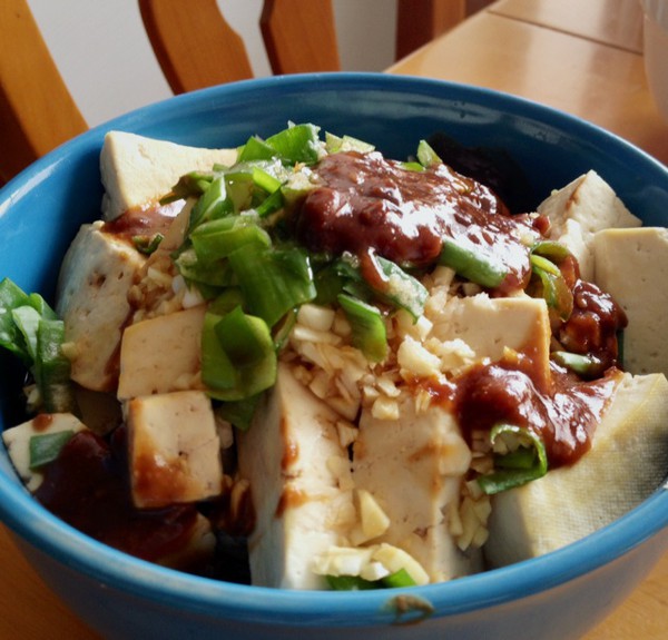 广丰辣椒酱拌豆腐