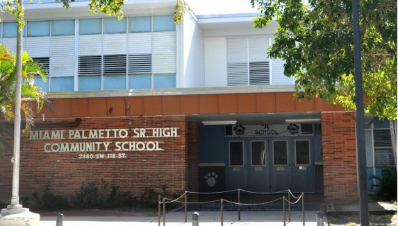  p>miami palmetto senior high school成立于1958年,位于美国