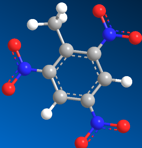 简称三硝基甲苯,又叫梯恩梯(tnt)是一种带苯环的有机化合物,是一种淡