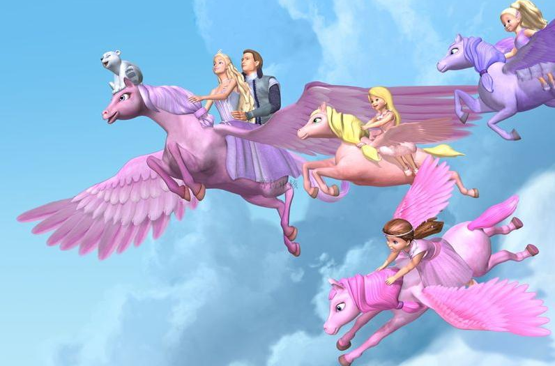  p>《芭比与魔幻飞马之旅》是芭比公主系列的 b>第五部 /b>,也是芭比