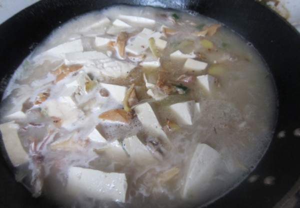 子乌炖豆腐