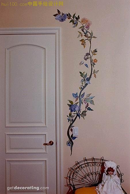 墙画手绘