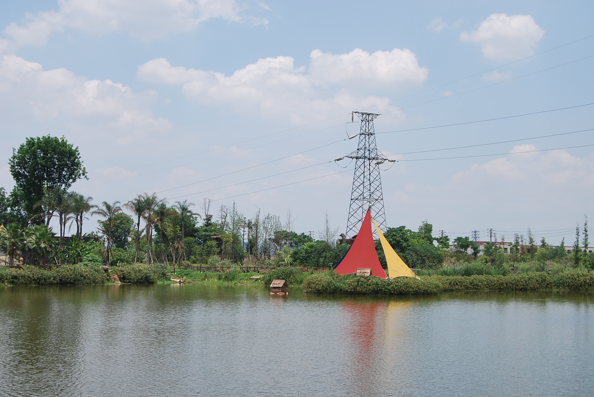  p>成都锦江区三圣乡片区景区.成都市国际熊猫灯会承办地. /p>