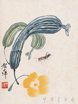 丝瓜蚂蚱
