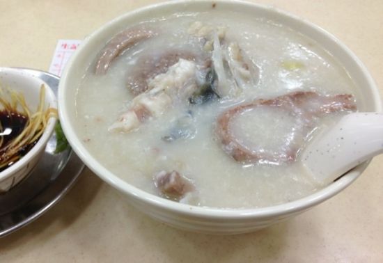 鸡肝鸡子粥