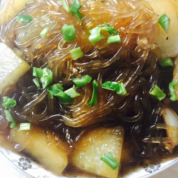 冬瓜炖粉丝