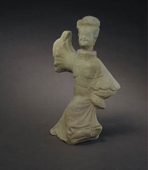 东汉陶女舞俑（故宫博物院藏）