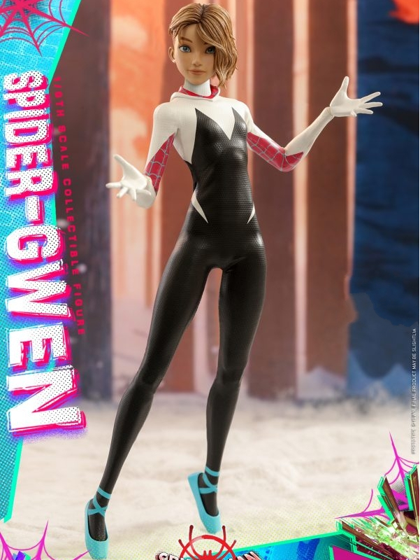 hottoys《蜘蛛侠:平行宇宙》格温·史黛西1:6可动人偶