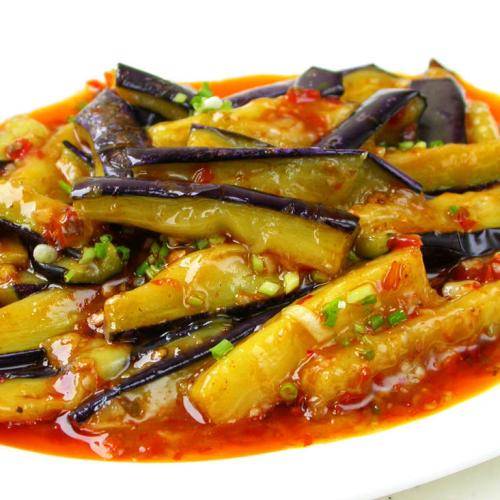 清蒸鱼香茄子
