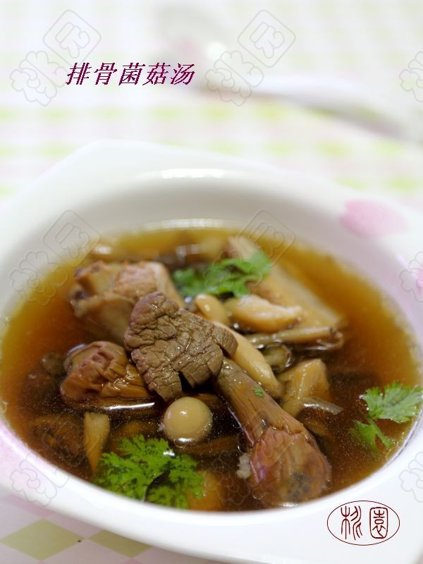 菌汤排骨