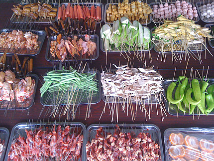  p>自助烧烤即商家为你提供好烧烤器具,一般菜品由自己带,也有部分