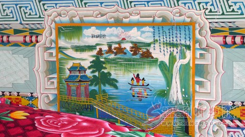 炕围画